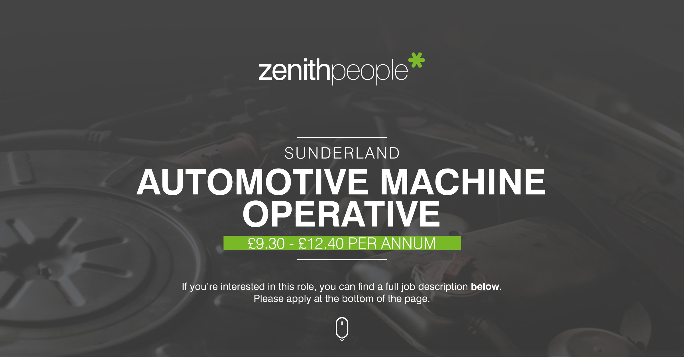 Automotive Machine Operative job Zenith People