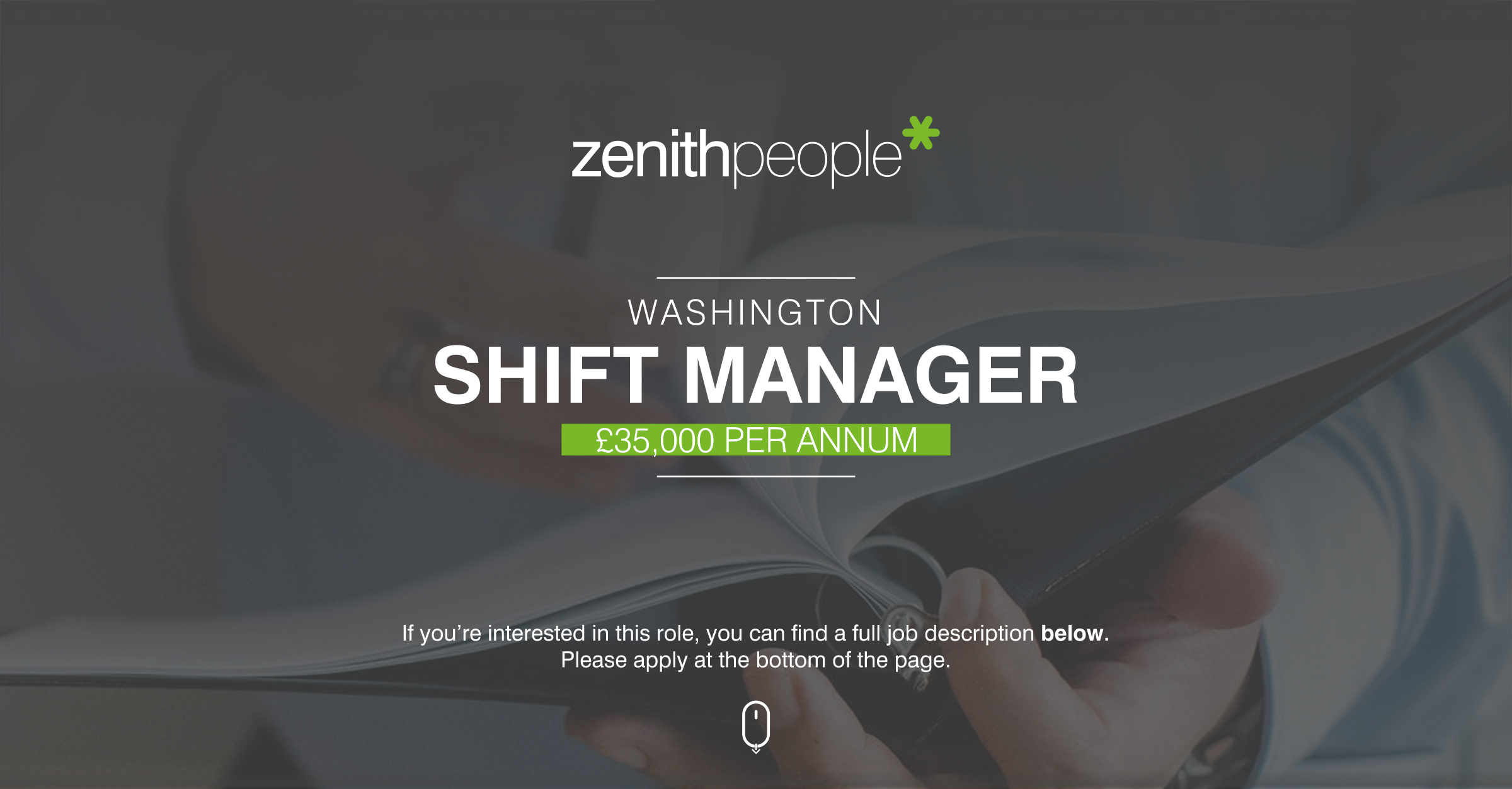 Shift Manager job at Zenith People