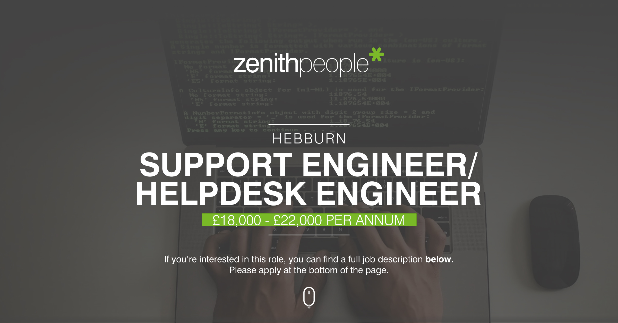 Software/Helpdesk Engineer job at Zenith People
