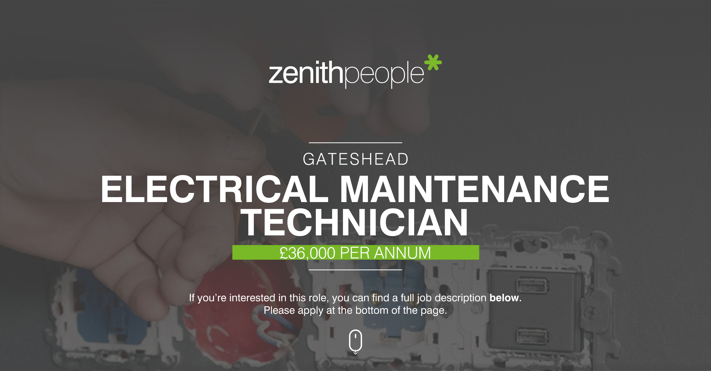 Electrical Maintenance Technician job at Zenith People