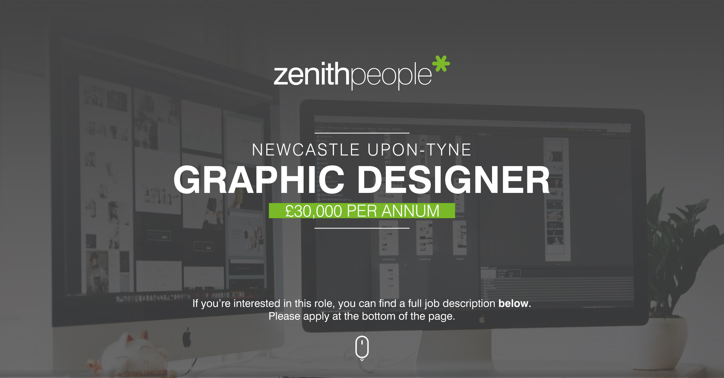 Graphic Designer job at Zenith People