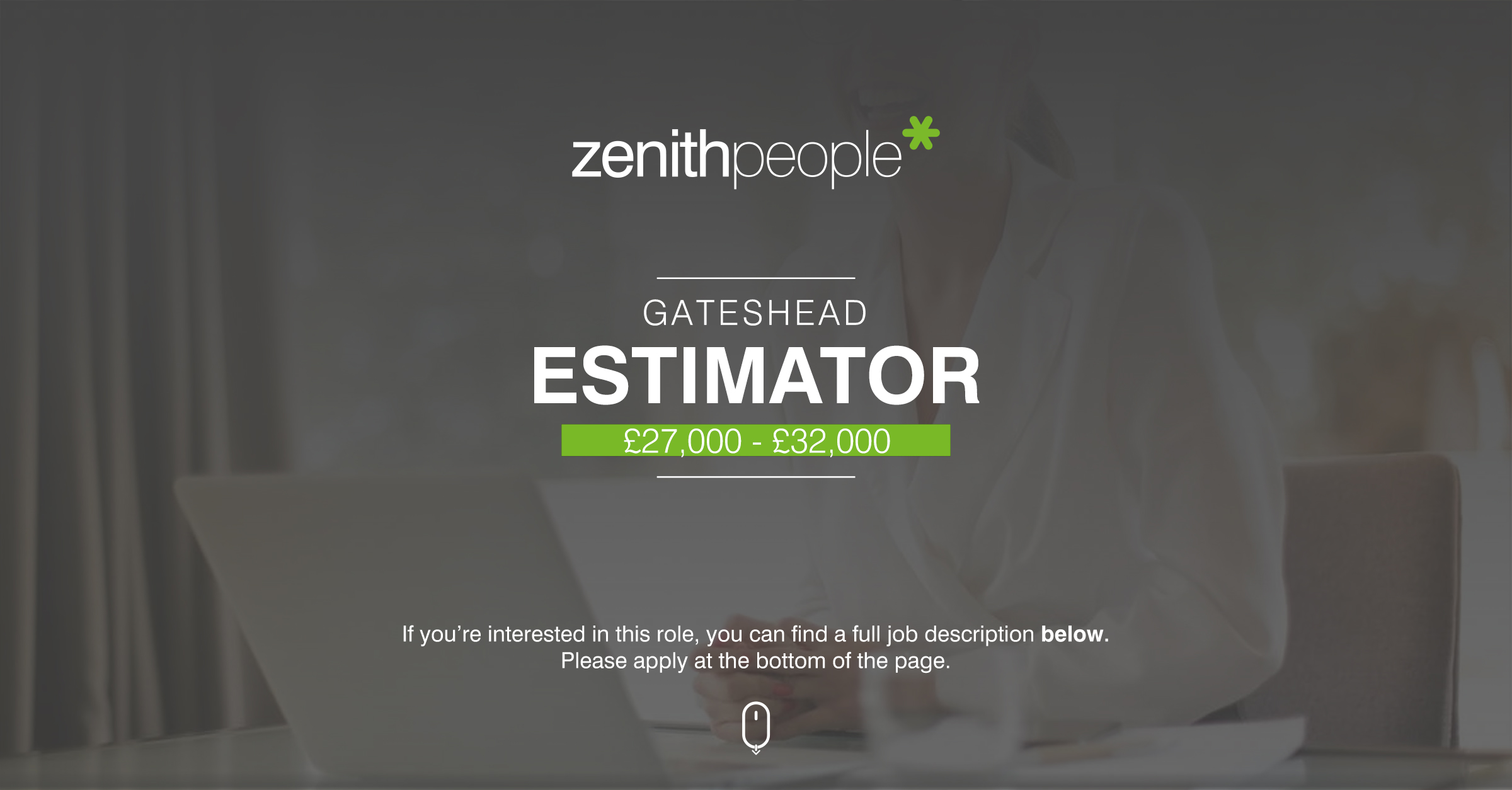 Estimator job at Zenith People