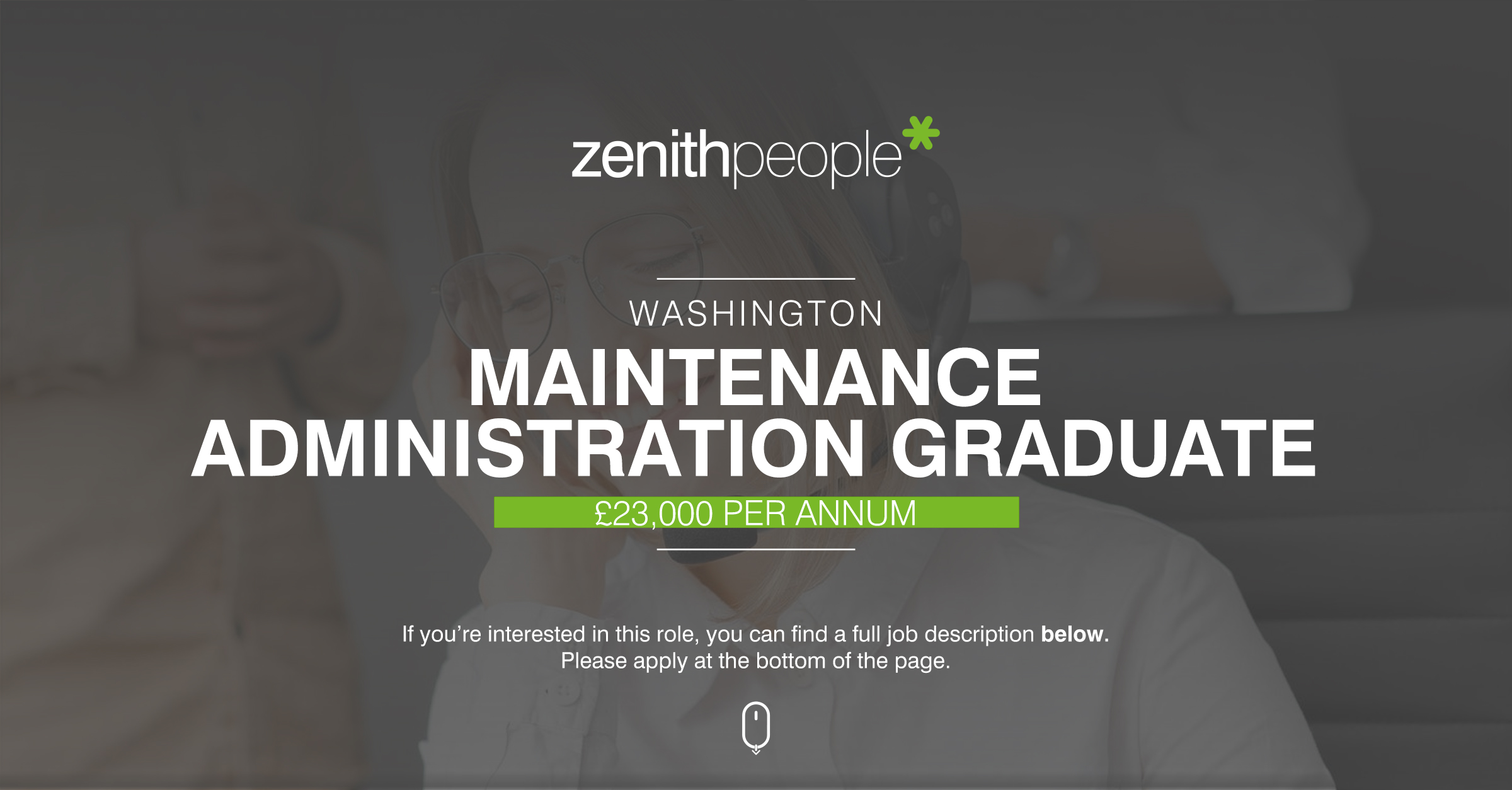 Maintenance Administration Graduate job at Zenith People