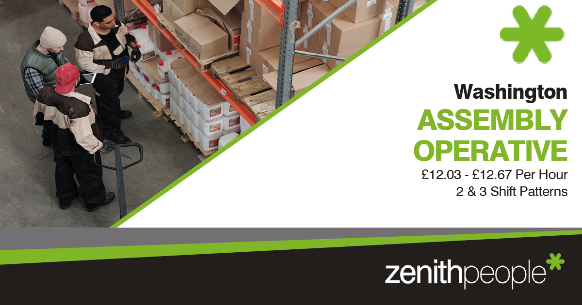 Assembly Operative job at Zenith People