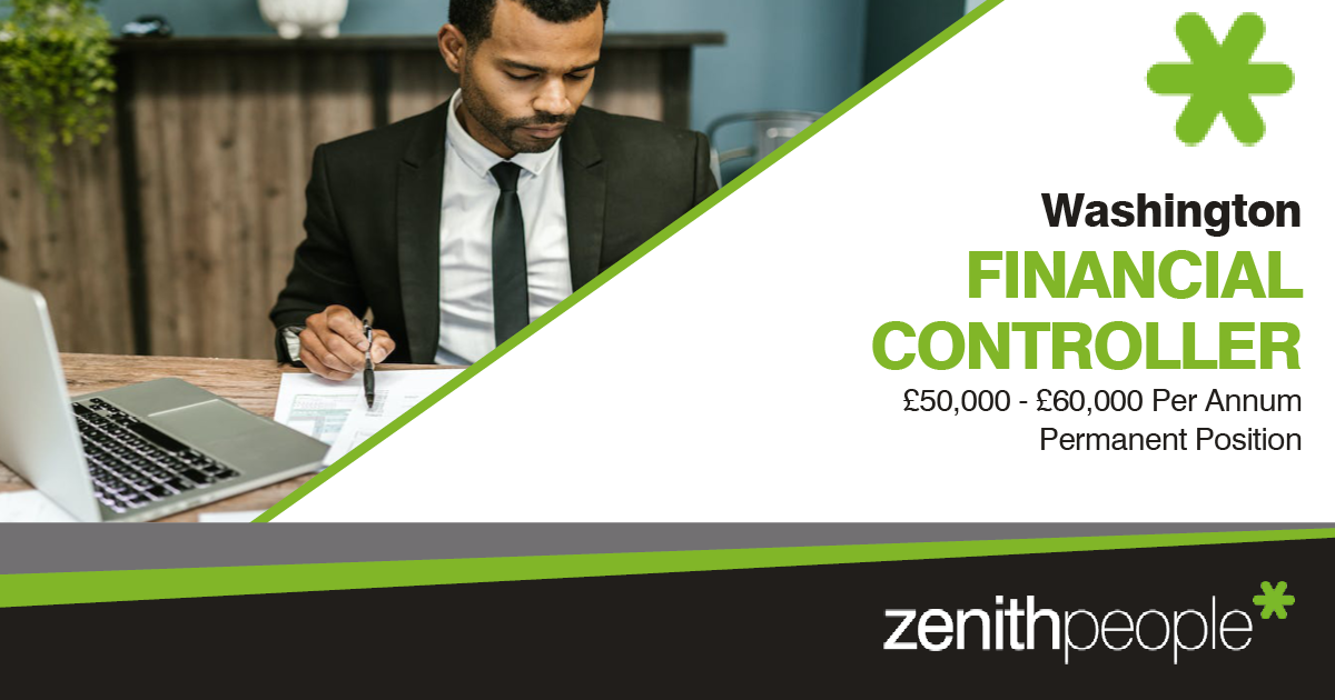 Financial Controller job at Zenith People